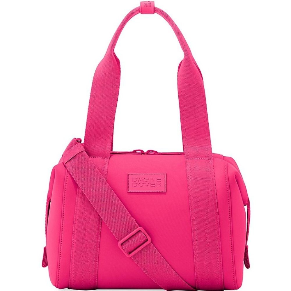 NEW Dagne Dover - Landon Carryall Bag SMALL - Hottest Pink Duffle